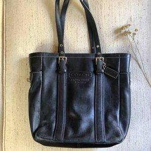 Coach Leather Tote Bag